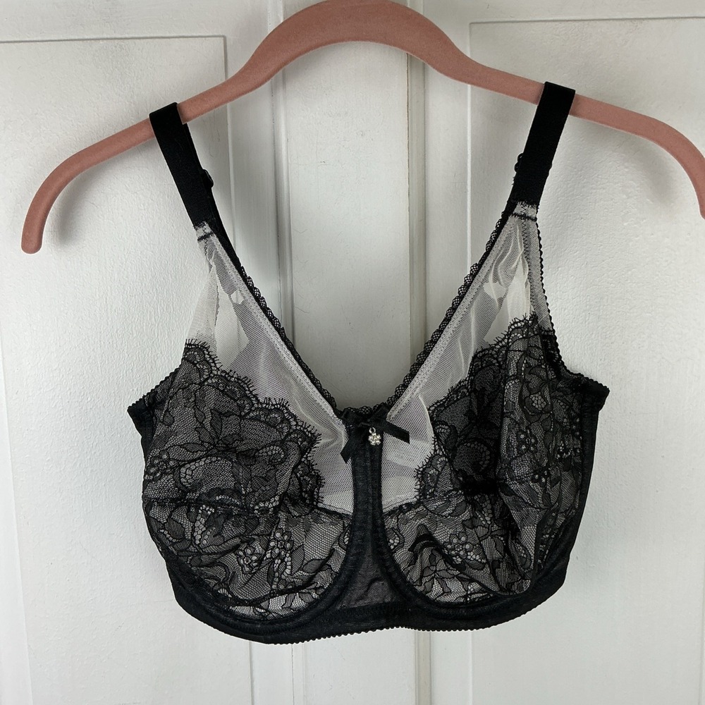 Wacoal Women's Retro Chic Full-Figure Underwire Bra 855186 Size 34H